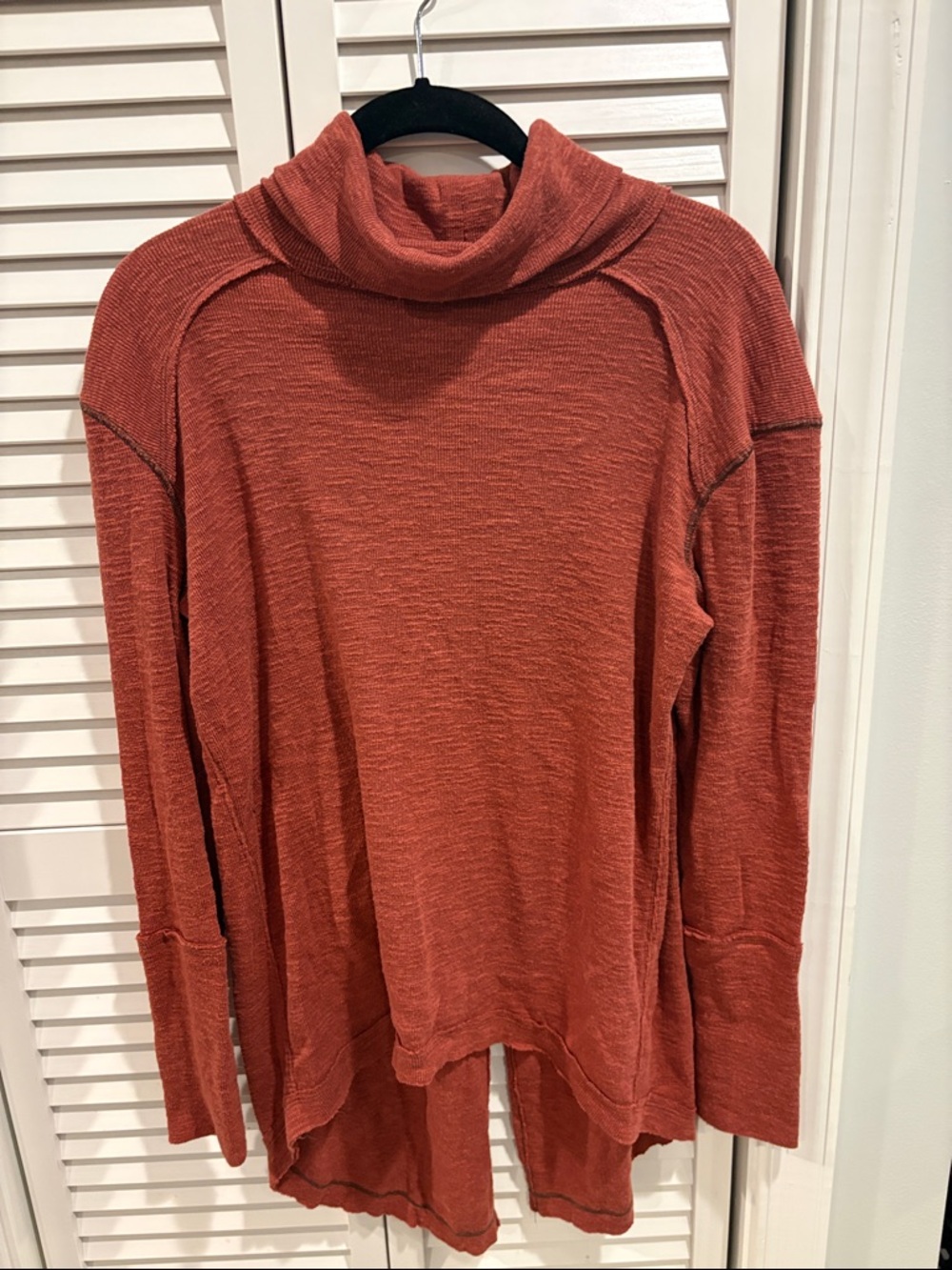 We the Free People Split-Back Turtleneck sweater